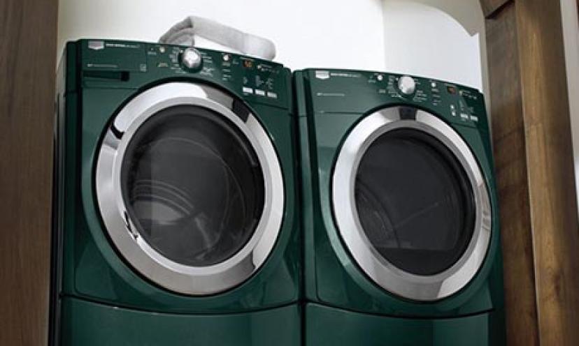 Win a brand-new Maytag Washer and Dryer and much more from Tide!