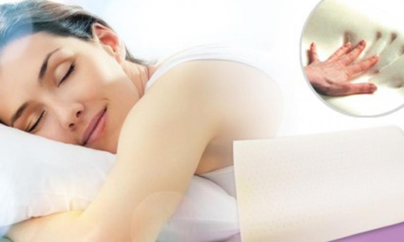 Save 61% On a Sleep Better Iso-Cool Memory Foam Pillow!