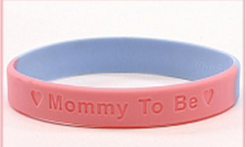 Babies Online is Giving Away “Mommy to be!” Pregnancy Wristbands for FREE!