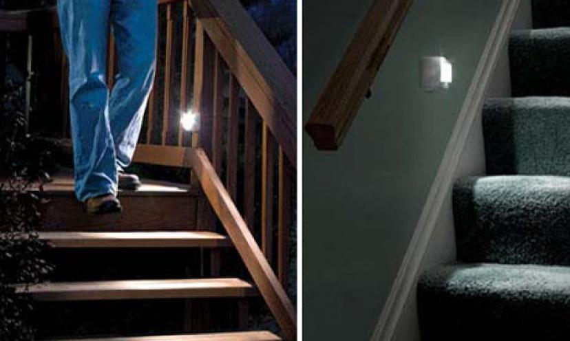 Get a 2-Pack of Mr. Beams Motion Sensing LED Path Light For 41% Off!