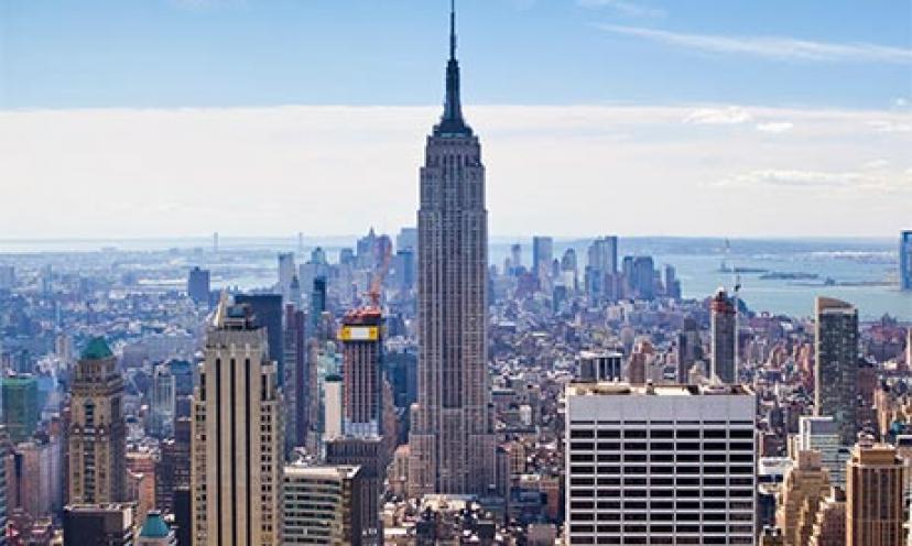 Enter to win a Trip For Two to New York City!