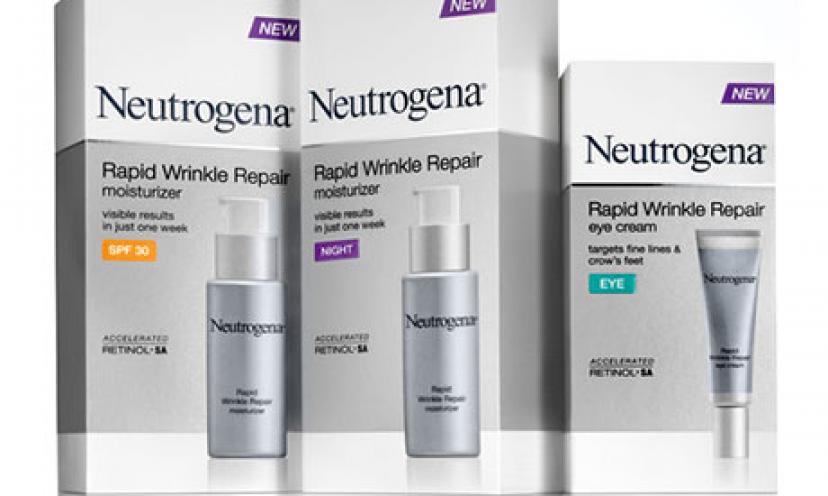 Save $2.00 off Neutrogena Rapid Wrinkle Repair!