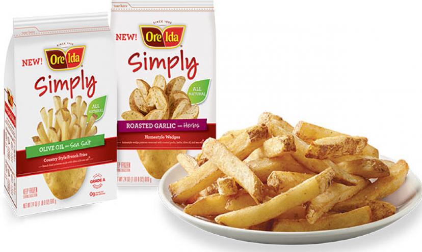 Save $1.00 off any 2 Ore-Ida Simply products!