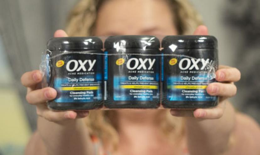 Save $1.00 Off Any Oxy Daily Defense or Maximum Action Product!