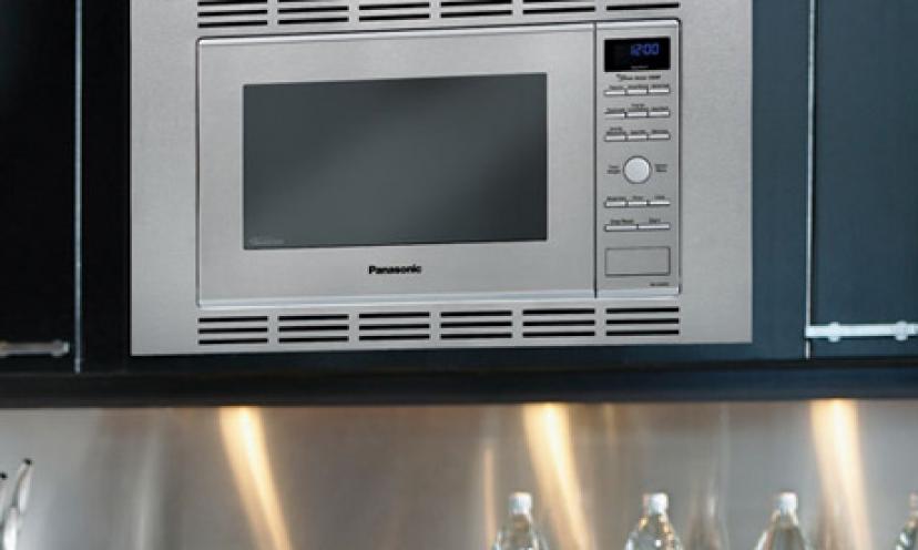 Save Up to 37% On a Panasonic Genius “Prestige” Sensor Microwave!