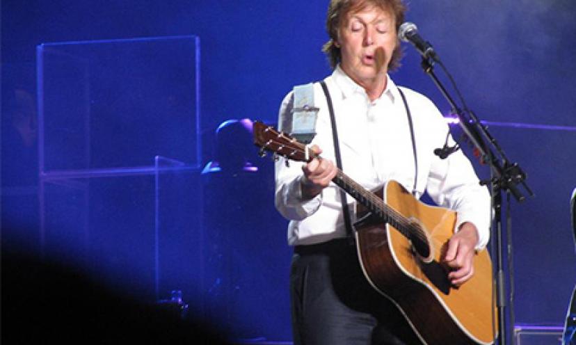 See Paul McCartney Live in DC when you Win this Sweeps!