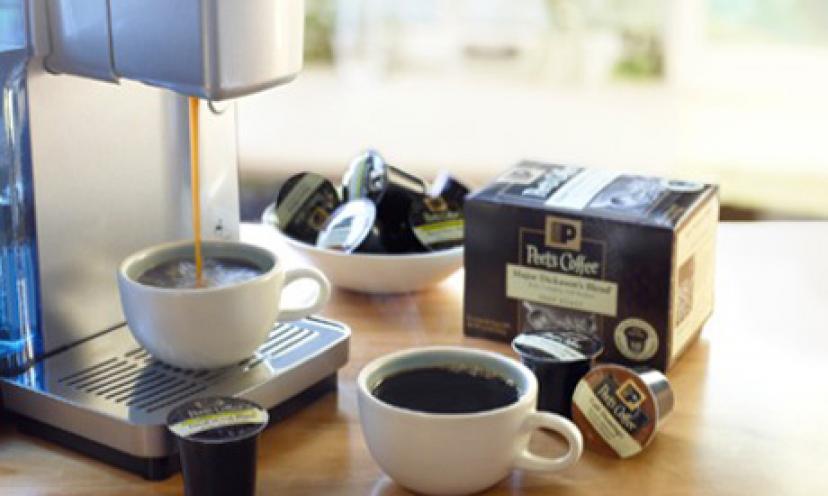 Get Peet’s Coffee Single Cups – For FREE!
