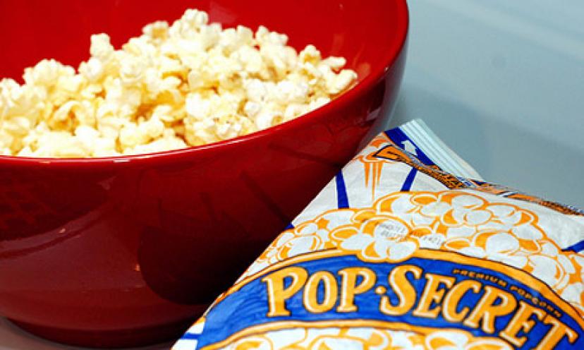 Enjoy $1 Off Pop-Secret Popcorn!