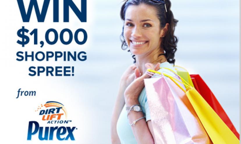 Back 2 School Dirt Lift Sweepstakes – Win $1,000 And A Year’s Supply Of Purex!