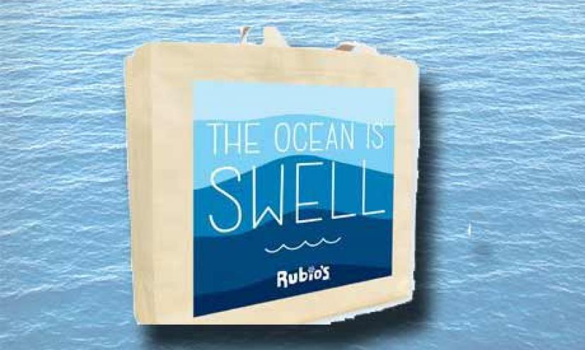 Free Tote Bag at Rubio’s – June 7 and 8 Only!