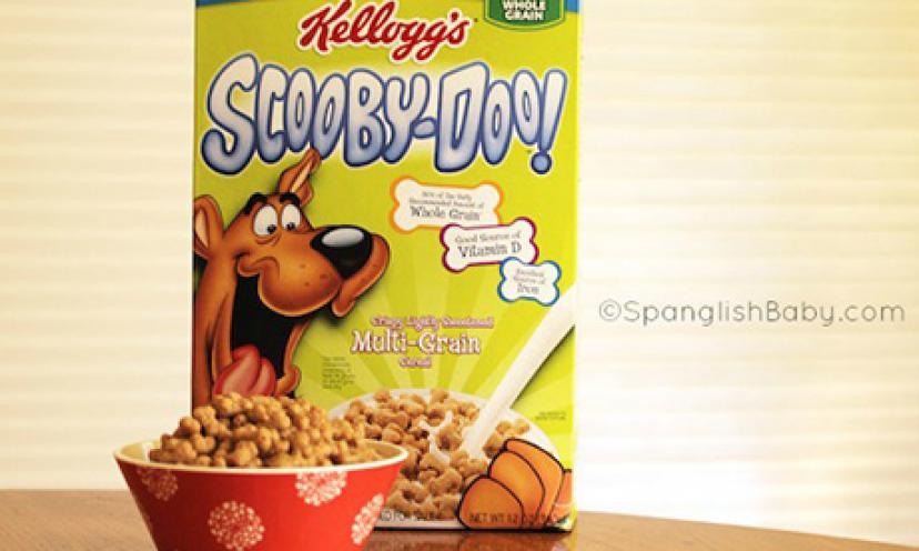 Scooby Doo Cereal! Save with this Coupon!