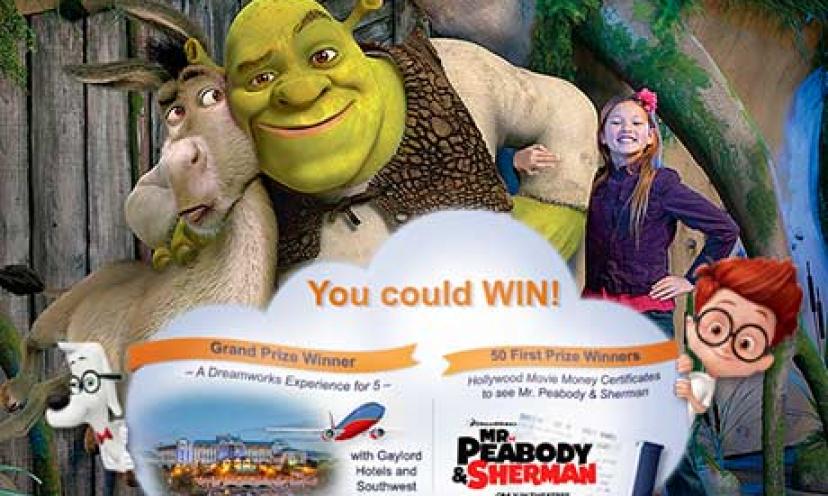 Win a DreamWorks Experience at the Gaylord Hotels!
