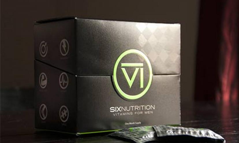 Free Sample of Six Nutrition for Men!