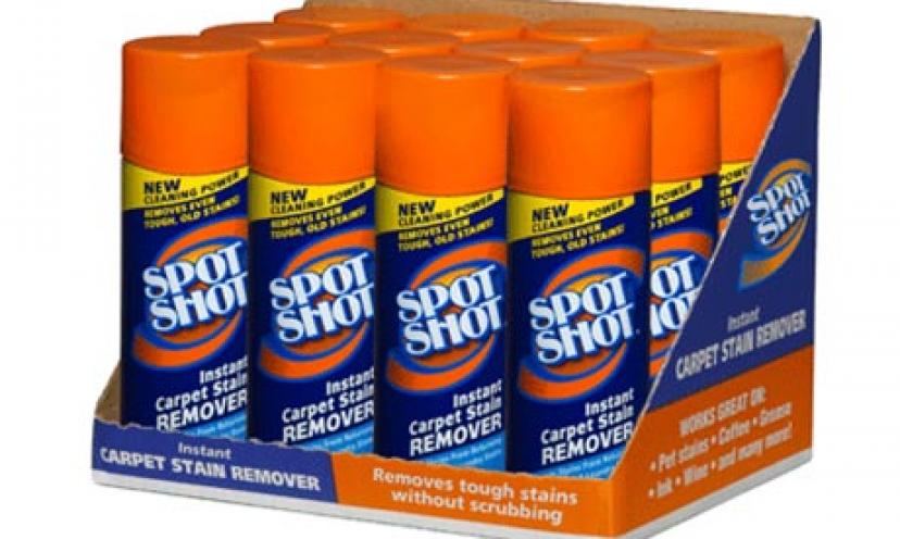 Save $1.00 off Spot Shot Carpet Stain & Odor Eliminator!