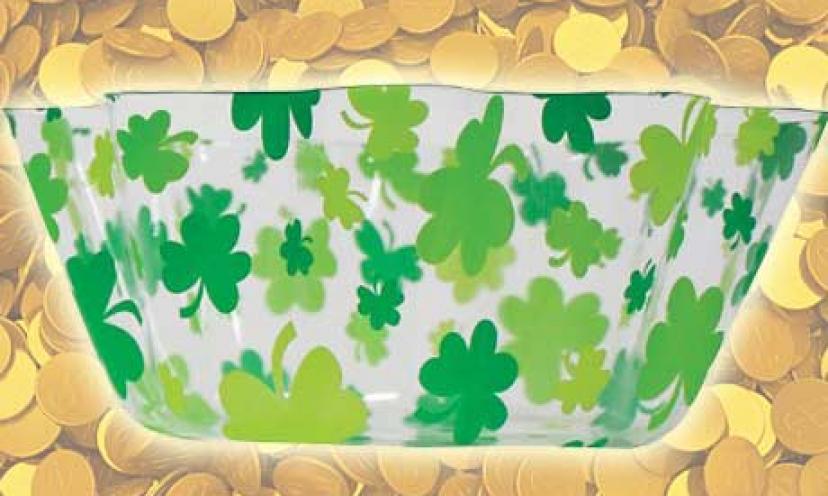 Save 30% on this St. Patrick’s Day Party Bowl, Now $4.89