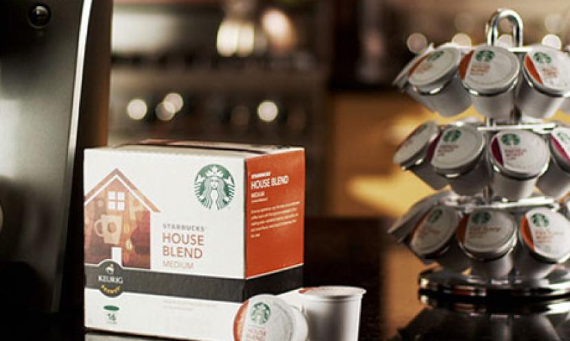 Save $1.50 on Starbucks K-Cup Packs!