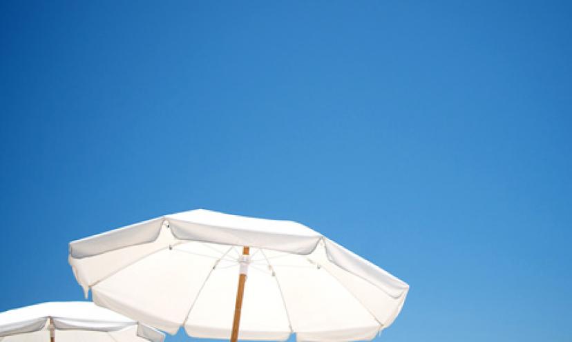 Get the Rio Beach Portable Sun Shelter for 50% Off!