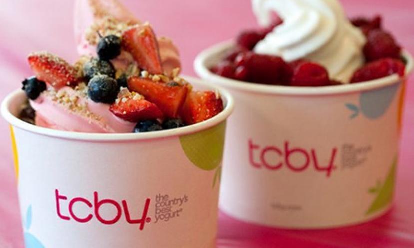 Treat Dad to a {Frozen Yogurt} from TCBY – FREE!
