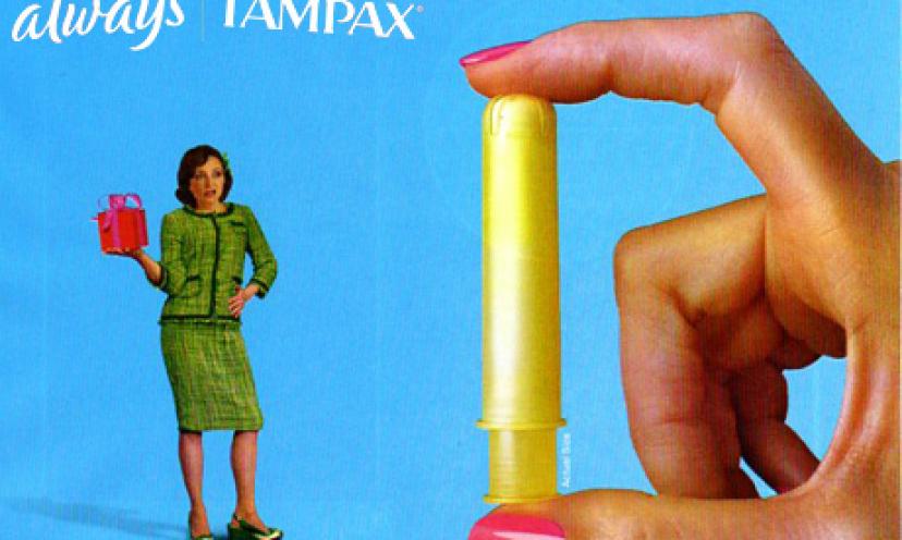 Get a Free Always & Tampax Radiant Sample Pack [With Wristlet]!