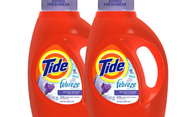 Save on Tide Plus Detergent!