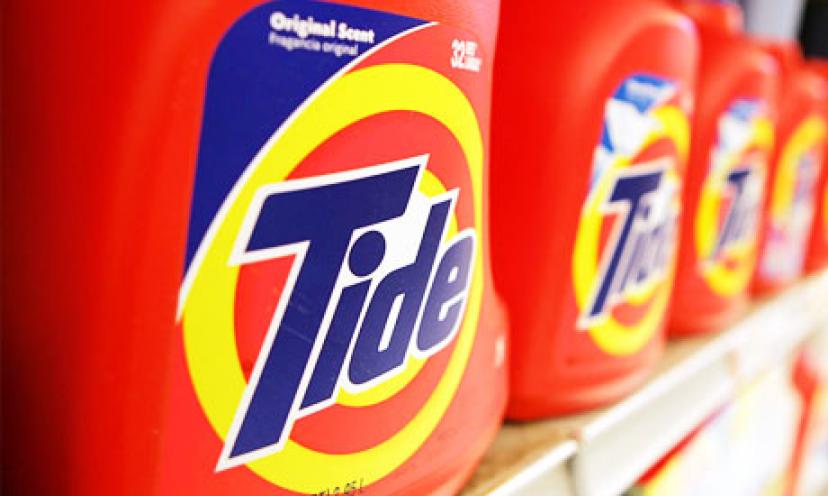 Save $0.40 off Tide Detergent!