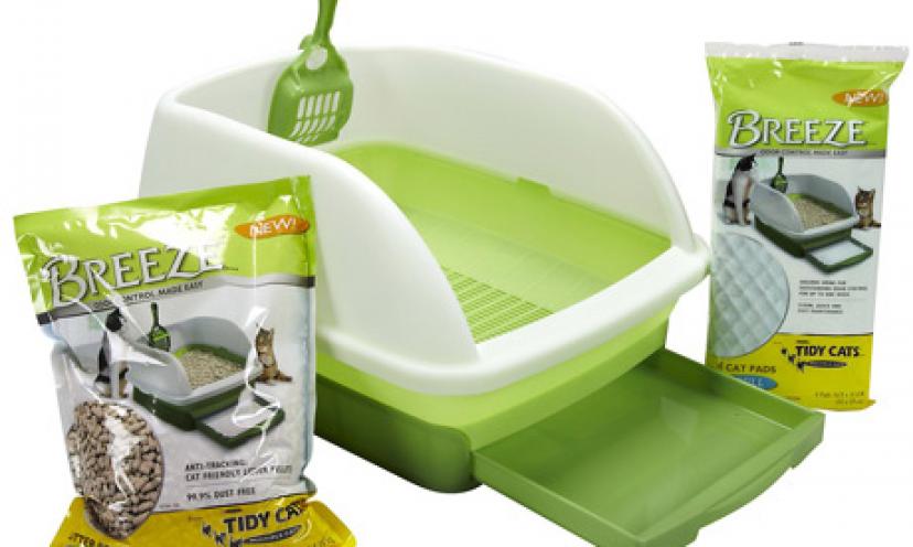 Save $10 on Tidy Cats Breeze Litter System!