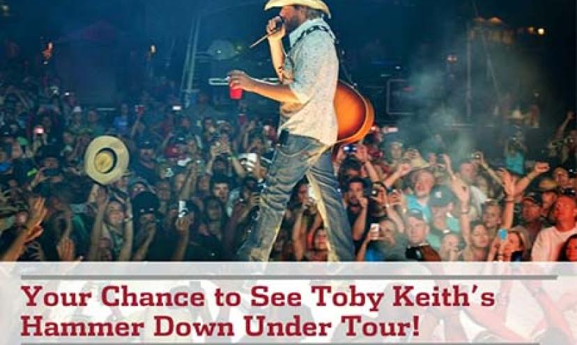 Win a Trip to See Toby Keith Live in Australia! Yeehaw!