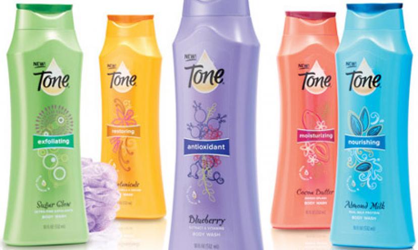 Save $1.00 on Tone Body Wash or Bars