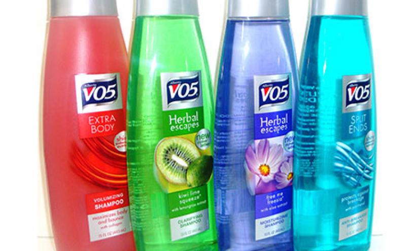 Win $2,500 in Cash and a Year Supply of VO5 Salon Series Products!