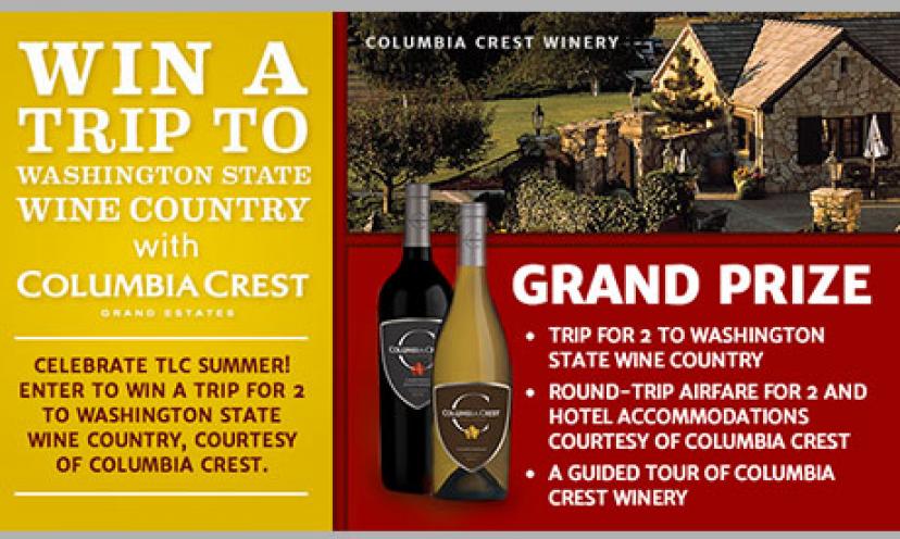 Explore Wines and Washington with this Vineyard Sweepstakes!