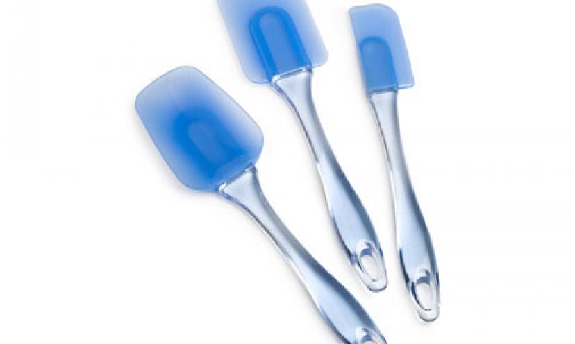 Get the Wilton Easy Flex 3-Piece Silicone Spatula Set for Only $6.54!