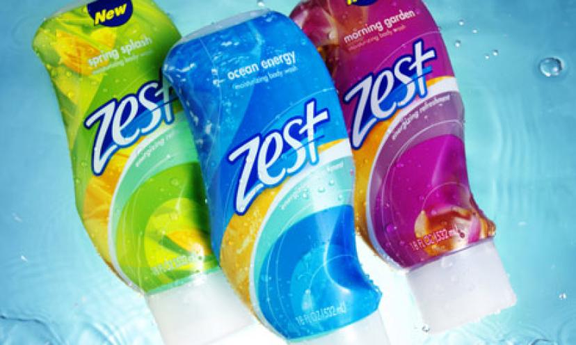 Save on Zest Body Wash!
