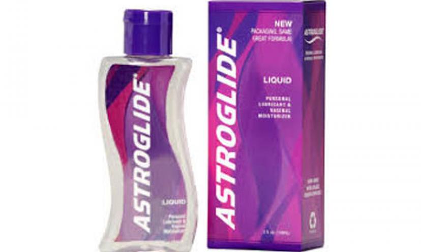 Try Astroglide Personal Lubricant for FREE!