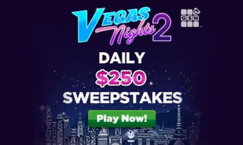 Play now for your chance to win $250 every day in October!