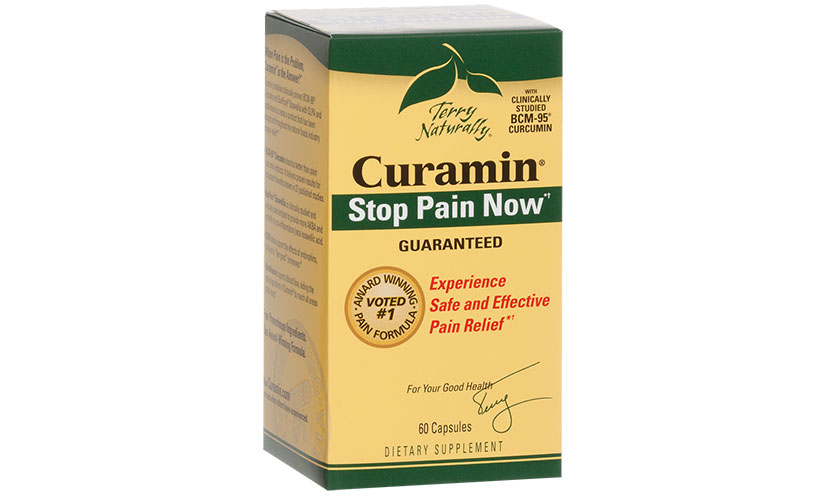 Get a FREE Sample of Curamin Pain Relief Supplements!