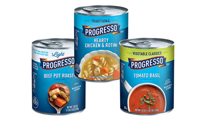 Save $1.00 When You Purchase Any Three Progresso Products!