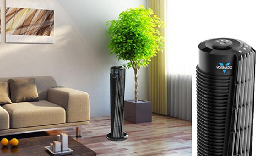 Get the Vornado Whole Room Tower Fan for 50% Off!
