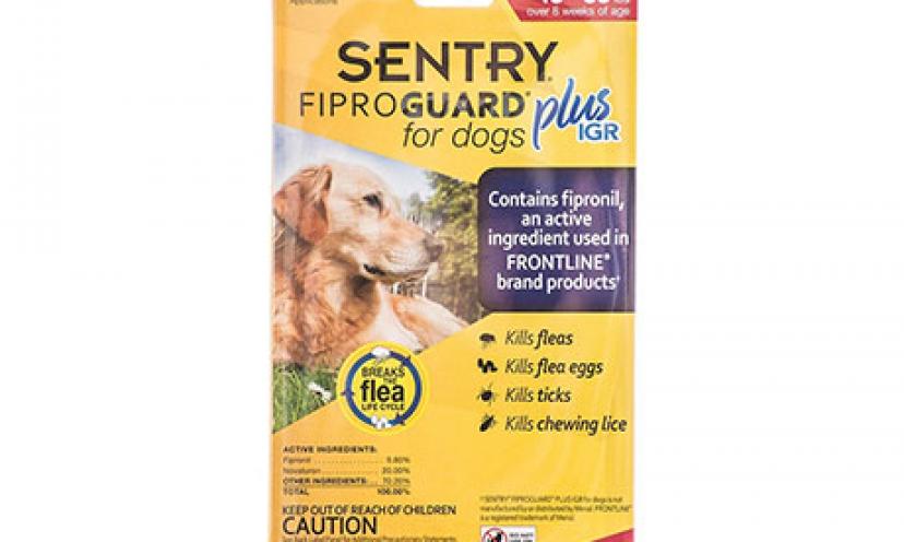 Get $3.00 Off One Sentry Fiproguard Plus!