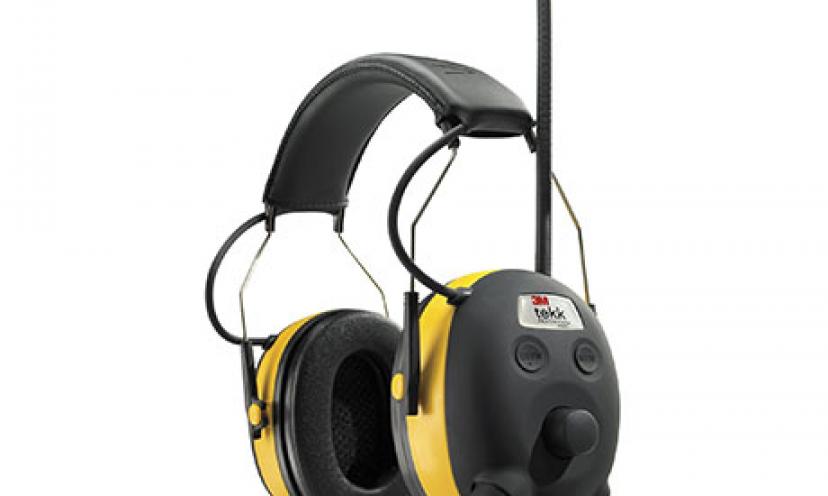 Save 51% Off The 3M TEKK WorkTunes Hearing Protector!