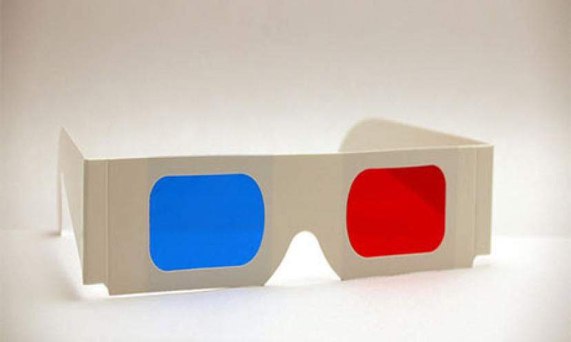 Get a FREE Pair of 3D Glasses!