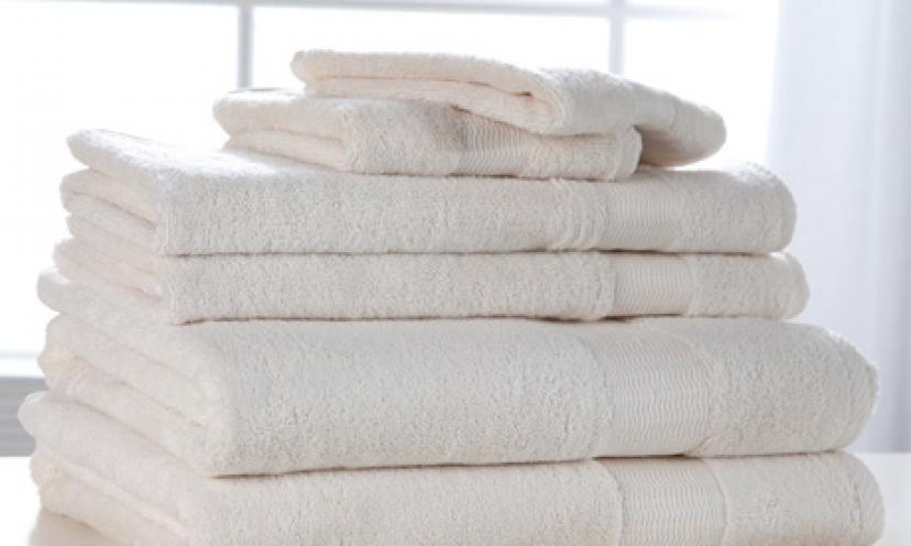 Save 44% On Ultra Soft Bamboo Towel Set!