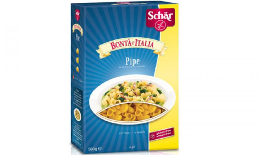 Join Schar Club and Get a FREE Bonta d’Italia Pasta Sample!