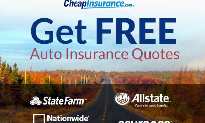 Save on your insurance! Get quality auto insurance quotes for free!