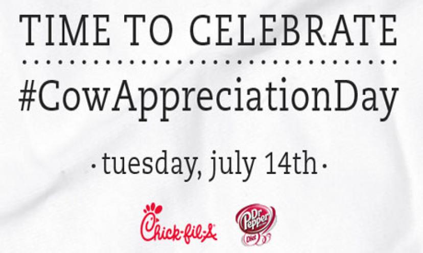 Dress Like a Cow & Get an Udder-ly Fantastic Meal From Chick-fil-A!