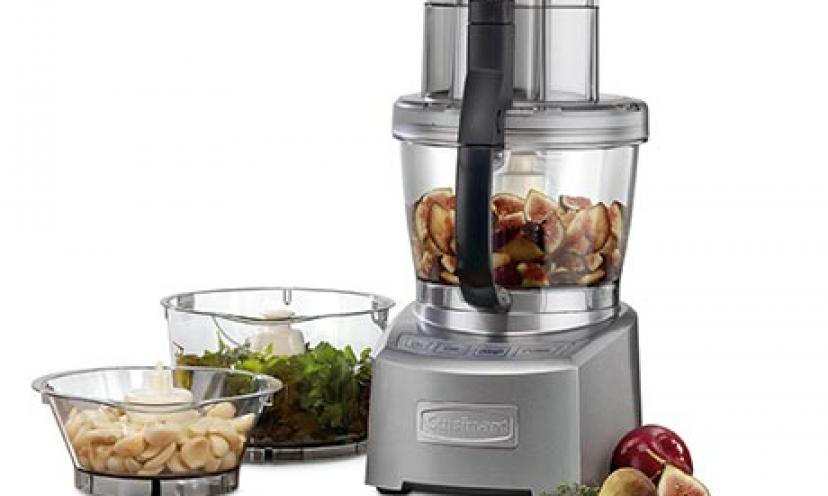 Enter today and win a Cuisinart Deluxe 11-Cup Food Processor valued at $280!