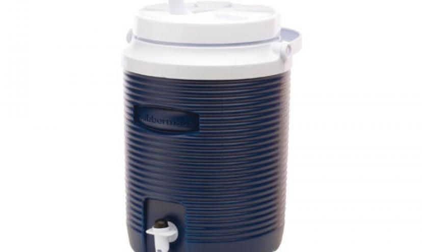 Save 48% on a Rubbermaid Victory Jug Water Cooler!