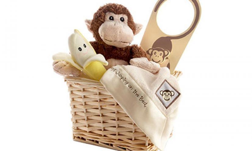 Get 33% off the Baby Aspen Five Little Monkeys Gift Set