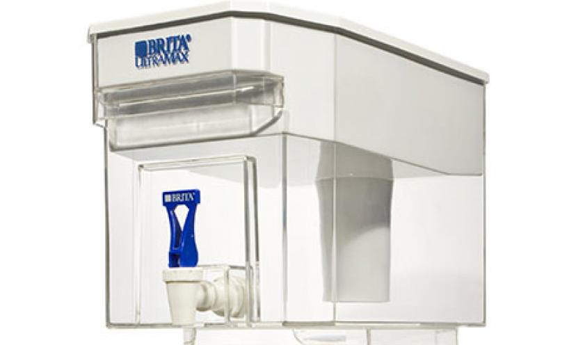 Get 34% Off the Brita 2-Gallon UltraMax Water Filtration Dispenser!