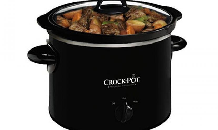 Save 63% on the Crock-Pot Manual Slow Cooker!
