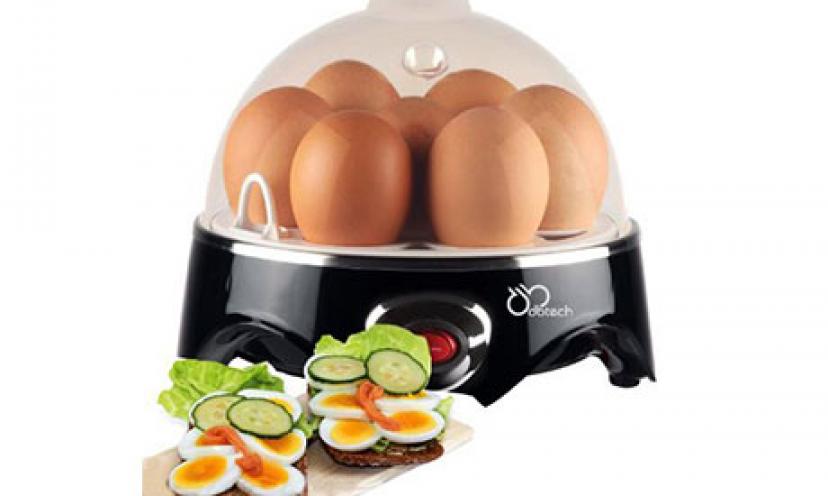 Enjoy 60% Off the DBTech Electric Automatic Shut-off Egg Cooker!